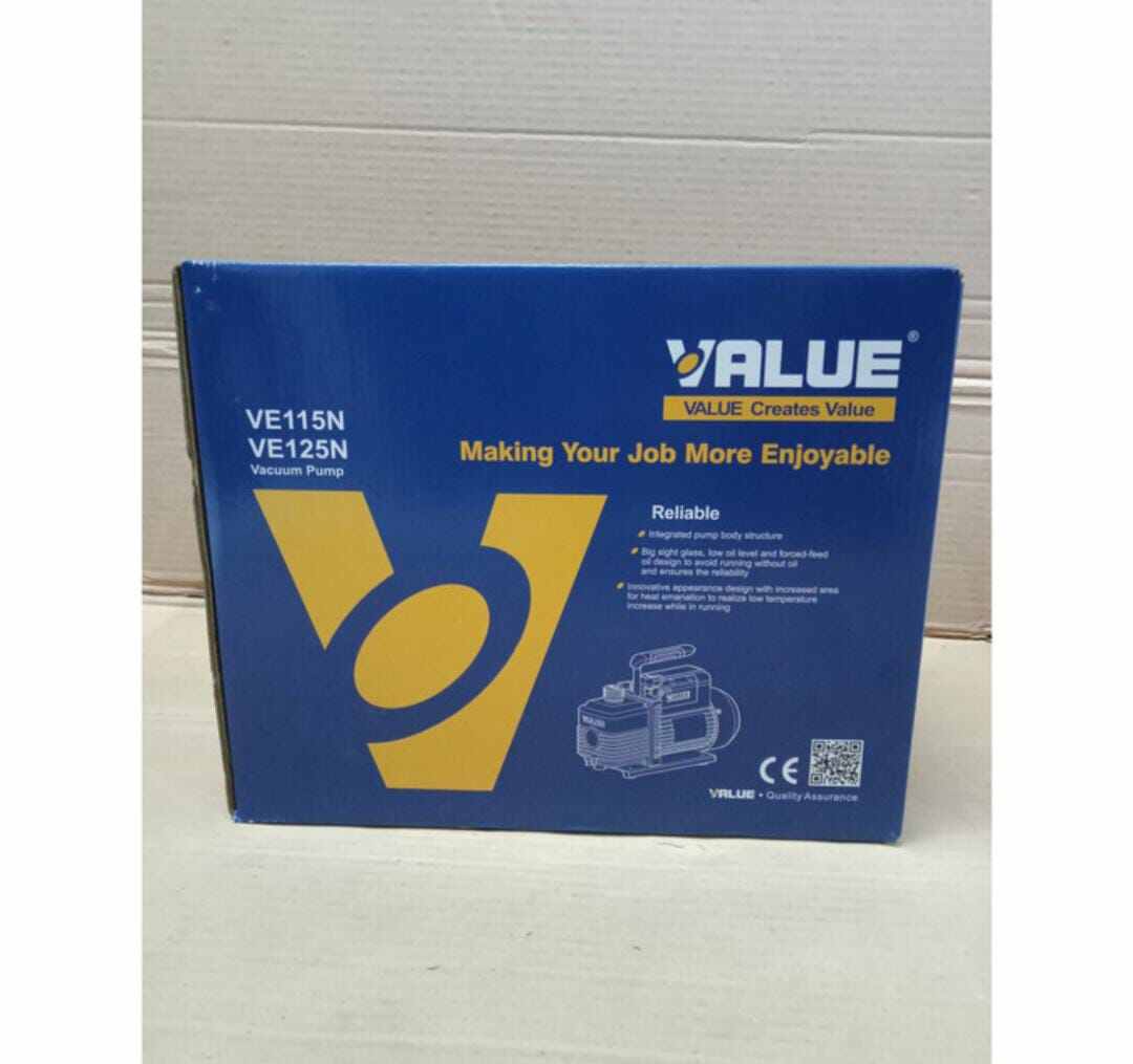 Value ve115n ve125n 1/4 vacum Pump vakum kompresor ve115 | Lazada Indonesia