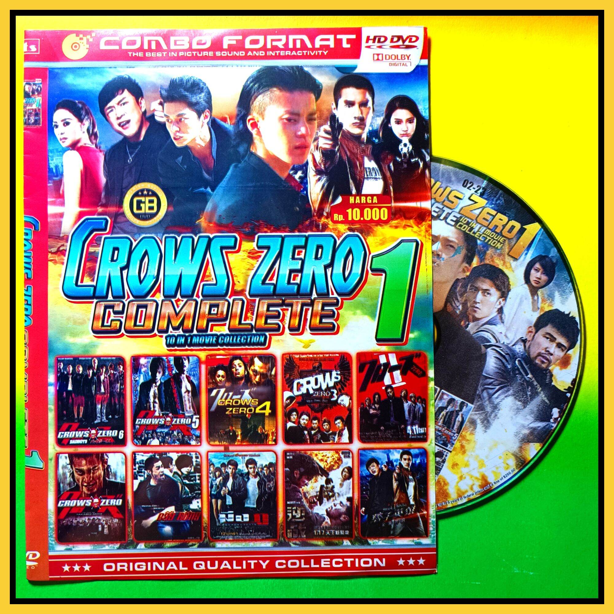 Kaset Film Koleksi Crows Zero Pilihan Terlengkap Teks Indonesia Lazada Indonesia 