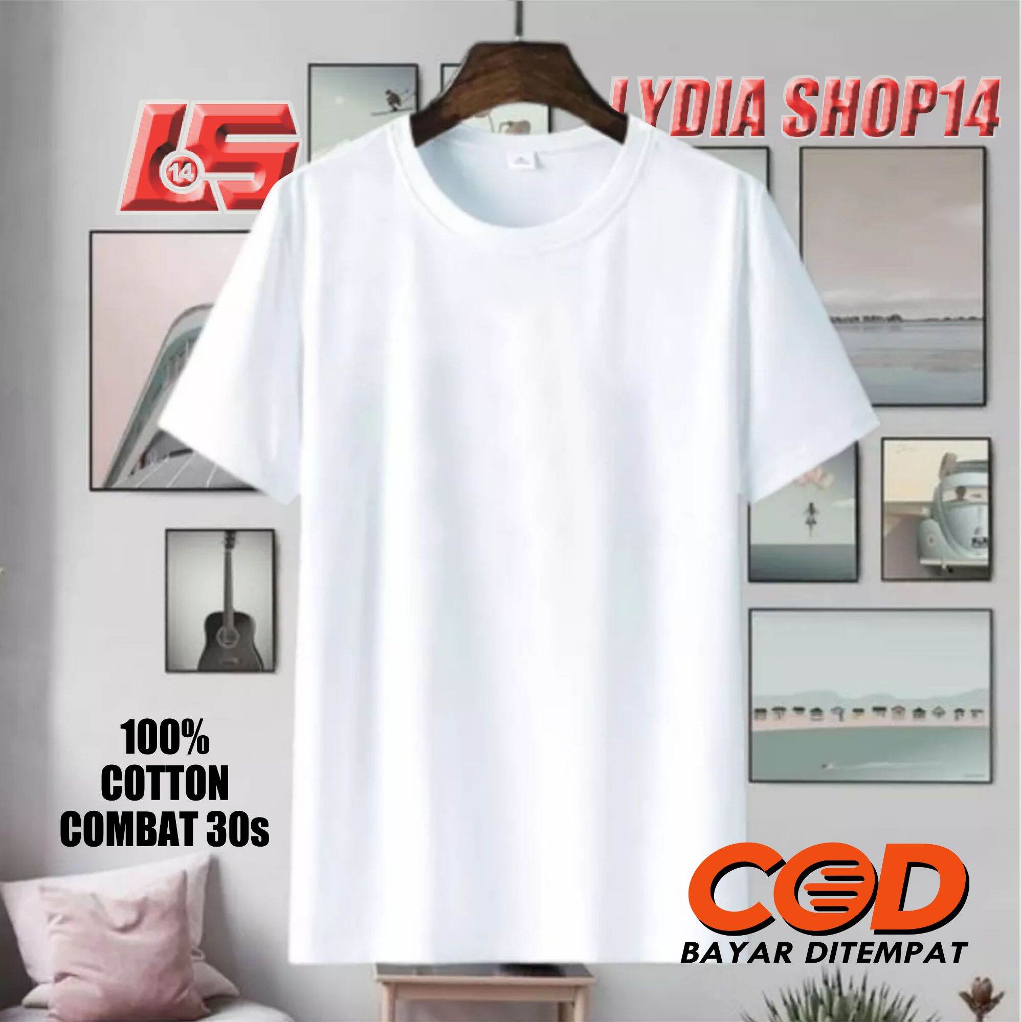 KAOS POLOS DISTRO / BAJU KAOS POLOS PRIA DEWASA TERBARU 2023 / KAOS