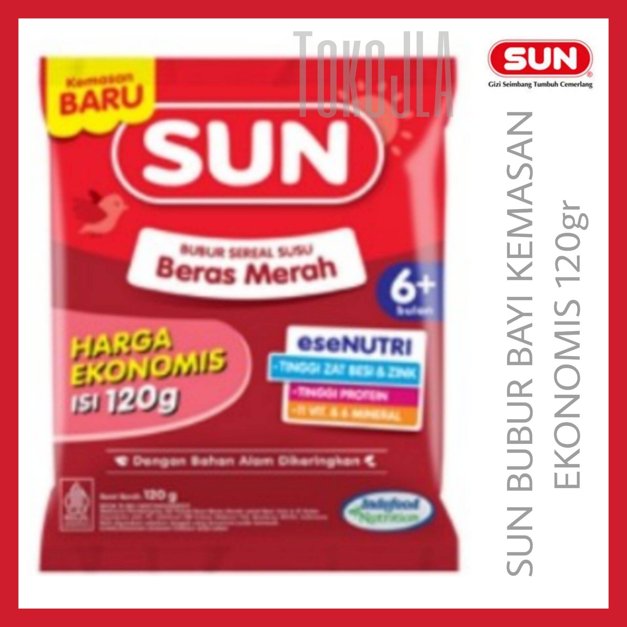 SUN Bubur Bayi Ekonomis Beras Merah 120gr