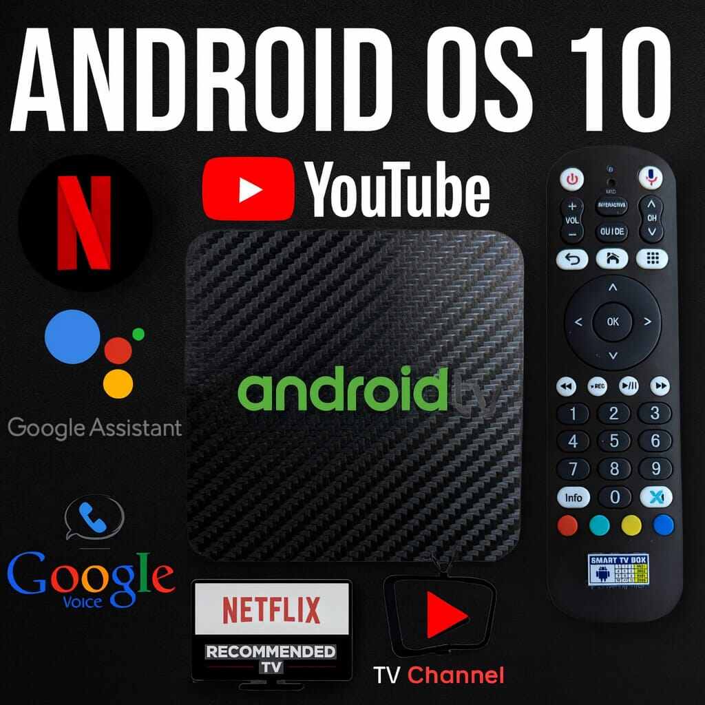 STB Android ZTE b860h V5 voice RAM 2GB 4K Smart TV Certifikat Netflix Harga 290,000 rupiah*Gratis Ongkir