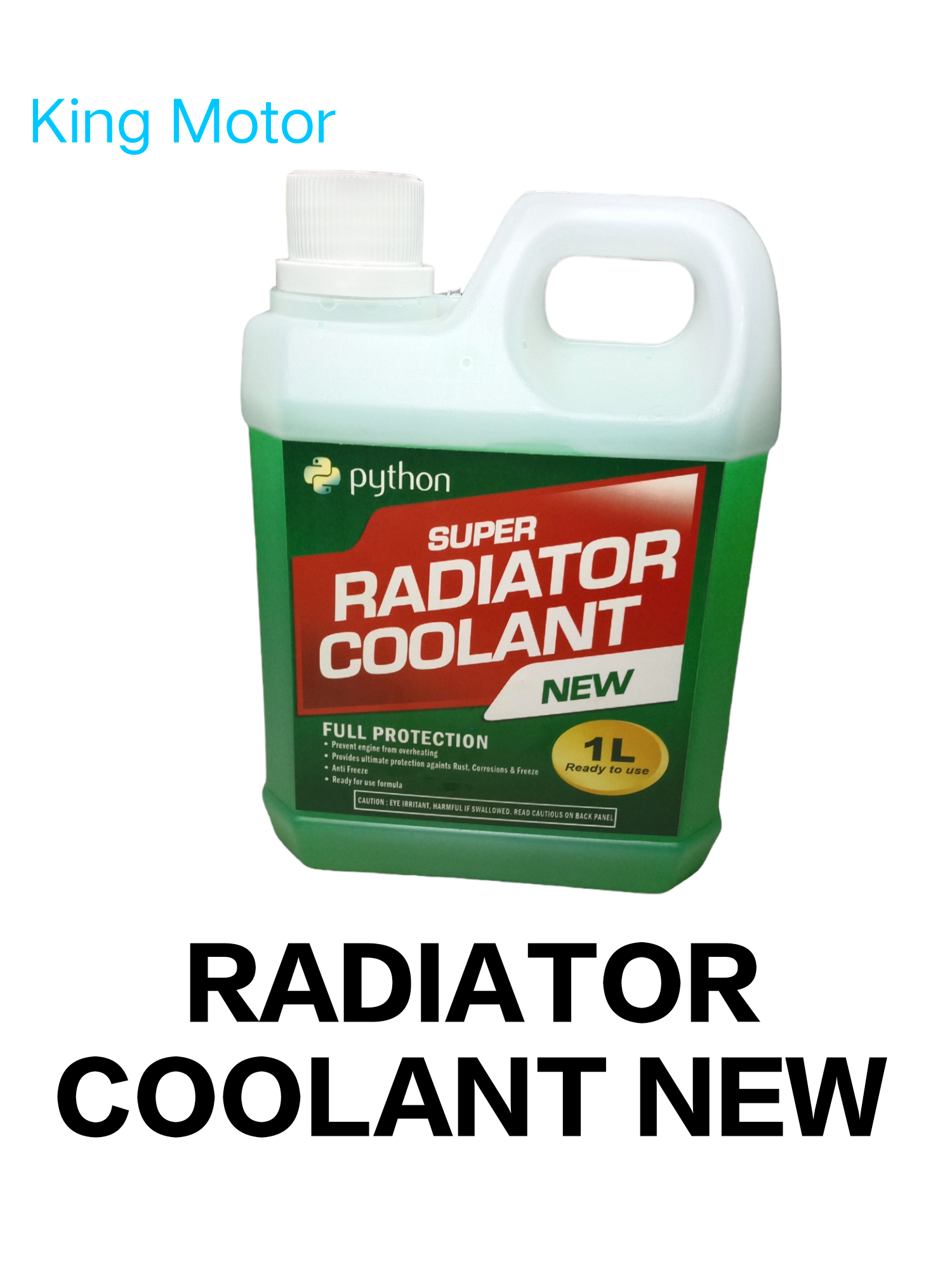 AIR RADIATOR 1 LITER 1L PYTHON RADIATOR SUPER COOLANT KUALITAS SUPER ...