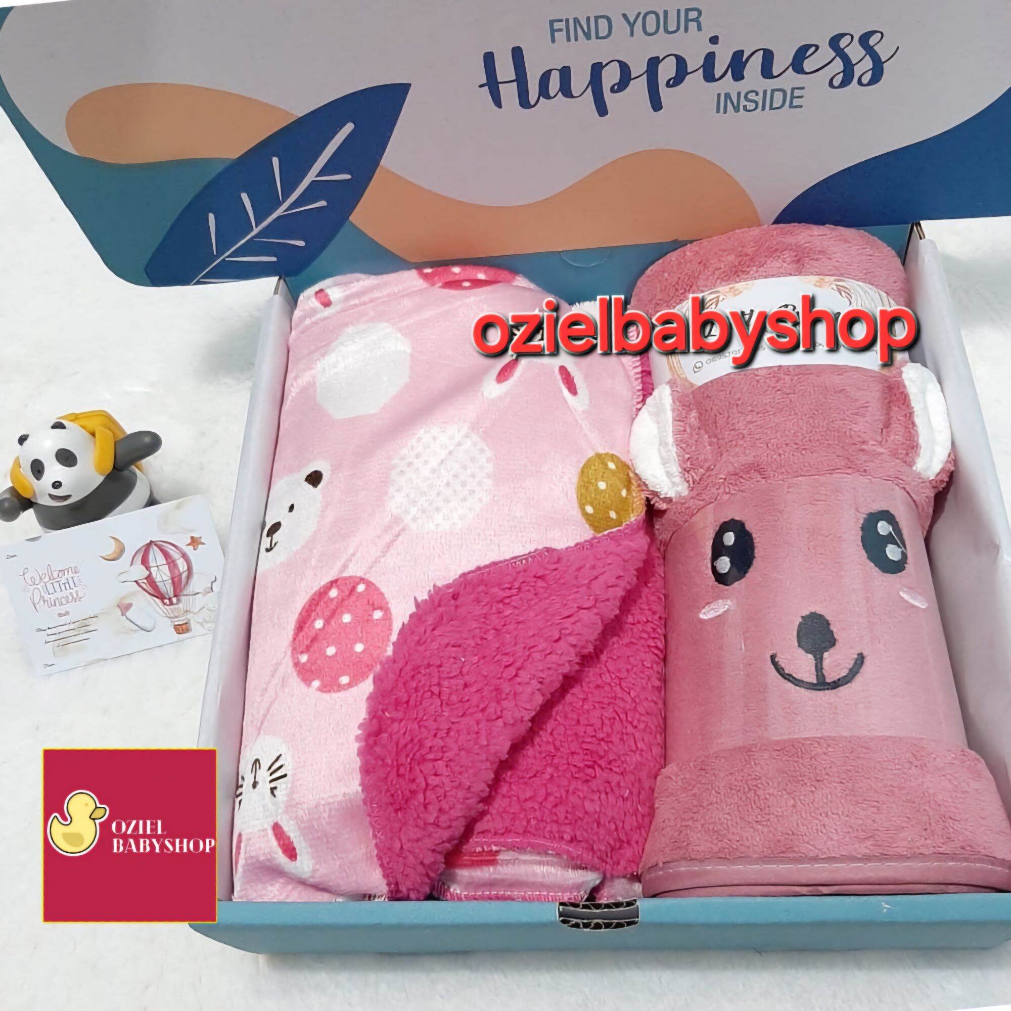 Baby hadiah Hampers Baby Set 3D Baby Blankets and Towels / Baby hadiah / Hampers for Girls and Boys