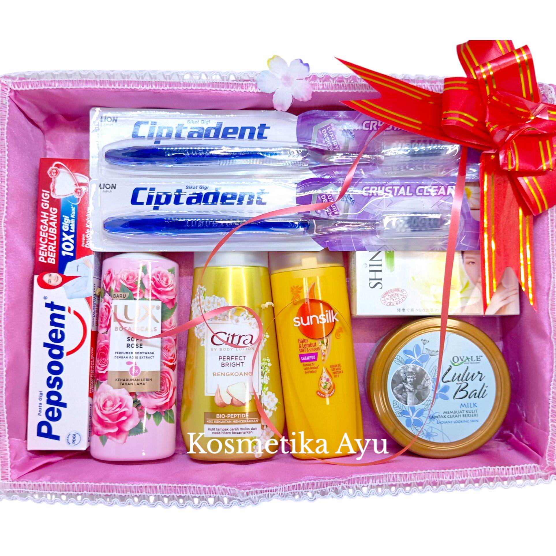 Seserahan Lamaran Satu Set Perlengkapan Mandi / Paket Sesershan Hemat