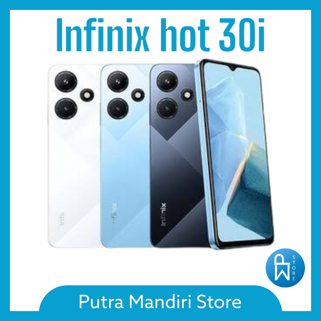 Смартфон infinix hot 30i 128 гб белый