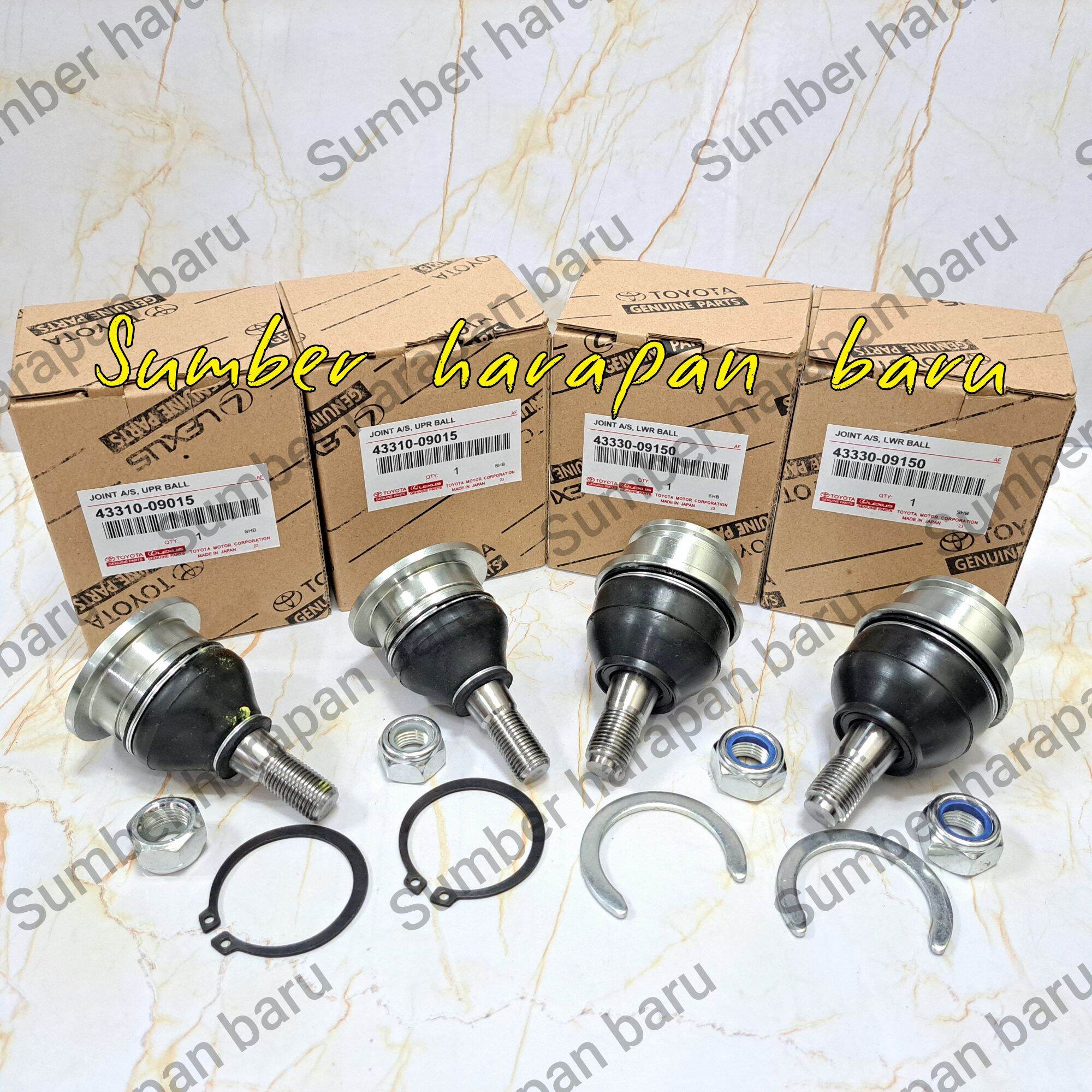 Ball Joint Atas Bawah Innova Fortuner Hilux Original 1Set 4pc Harga 265,000 rupiah*Gratis Ongkir