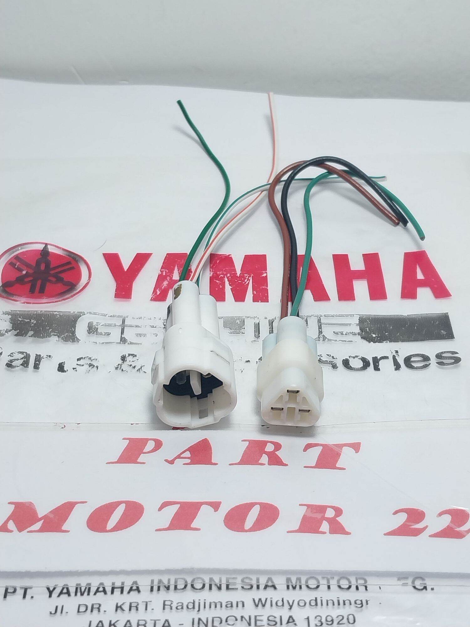 Soket Dlc Yamaha Pin Connector Male Female Original Lazada Indonesia