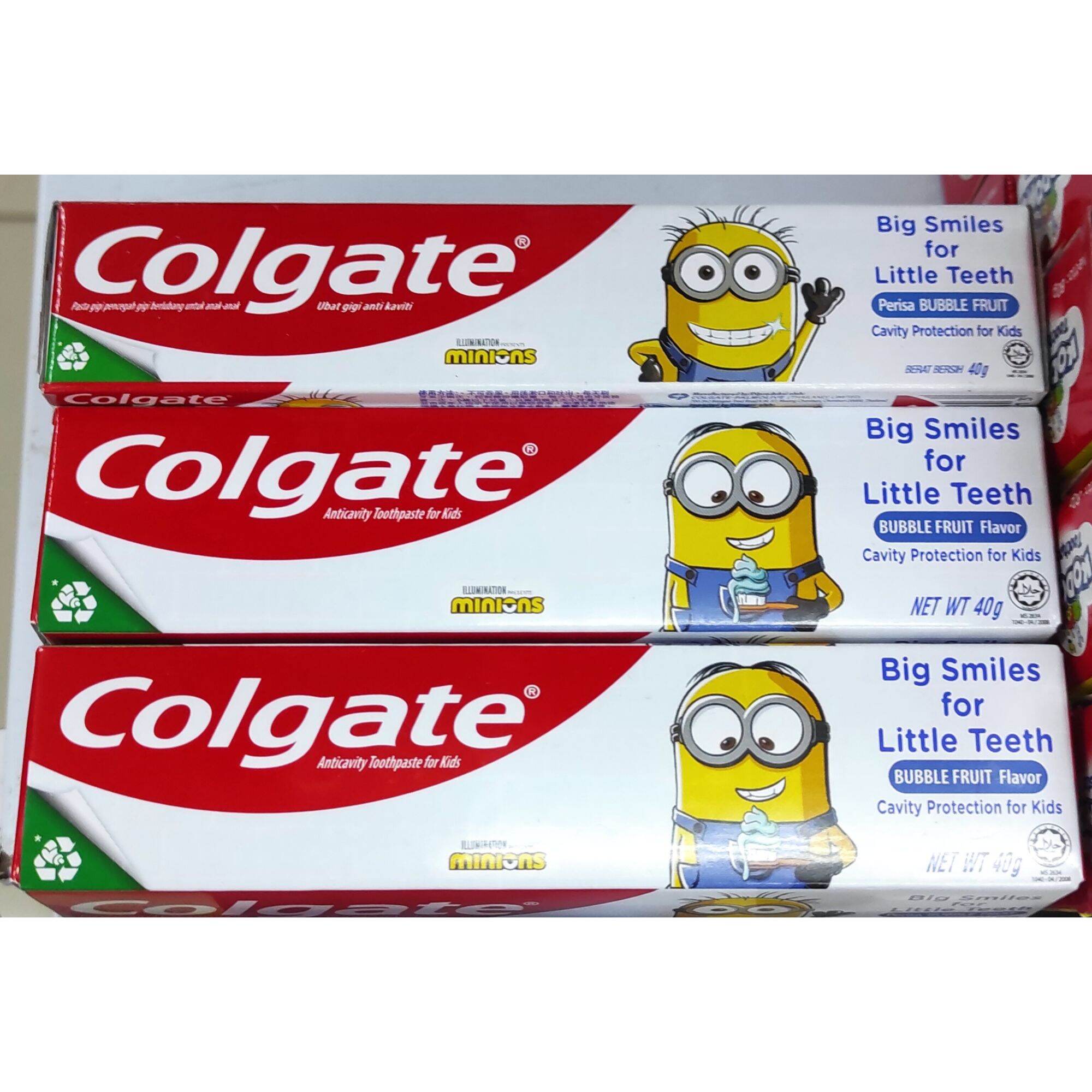 Colgate pasta gigi odol kids anak minions series 40gr fz