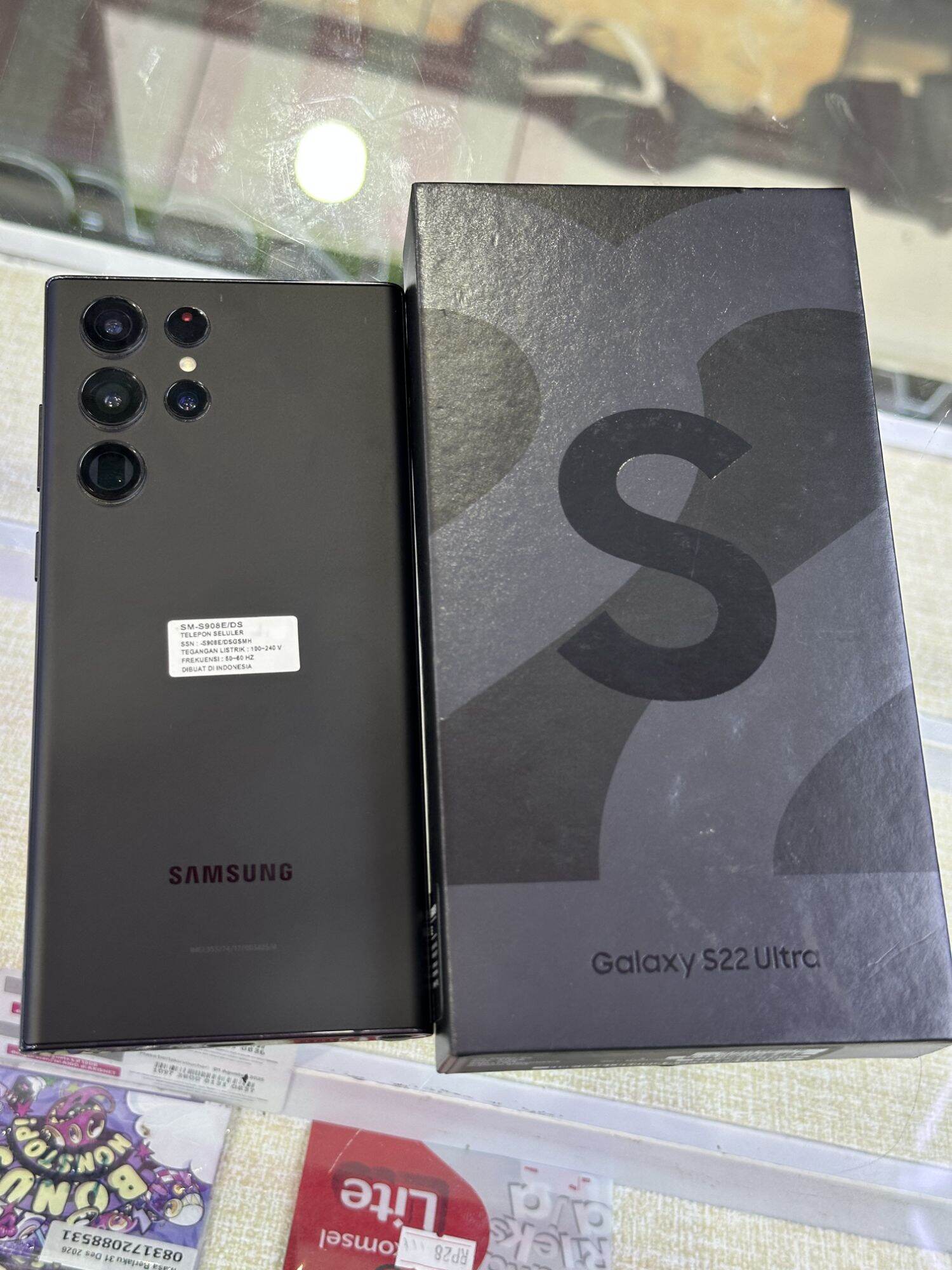 Second Samsung S22 Ultra Series (fullset-warranty) Harga  8,500,000 Ringgit*Penghantaran Percuma