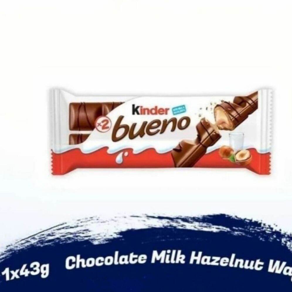 Kinder Bueno Chocolate / Coklat Kinder Bueno 43gr | Lazada Indonesia