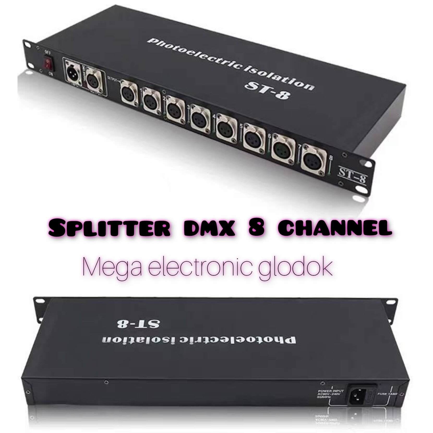 Splitter dmx controller 8ch | Lazada Indonesia