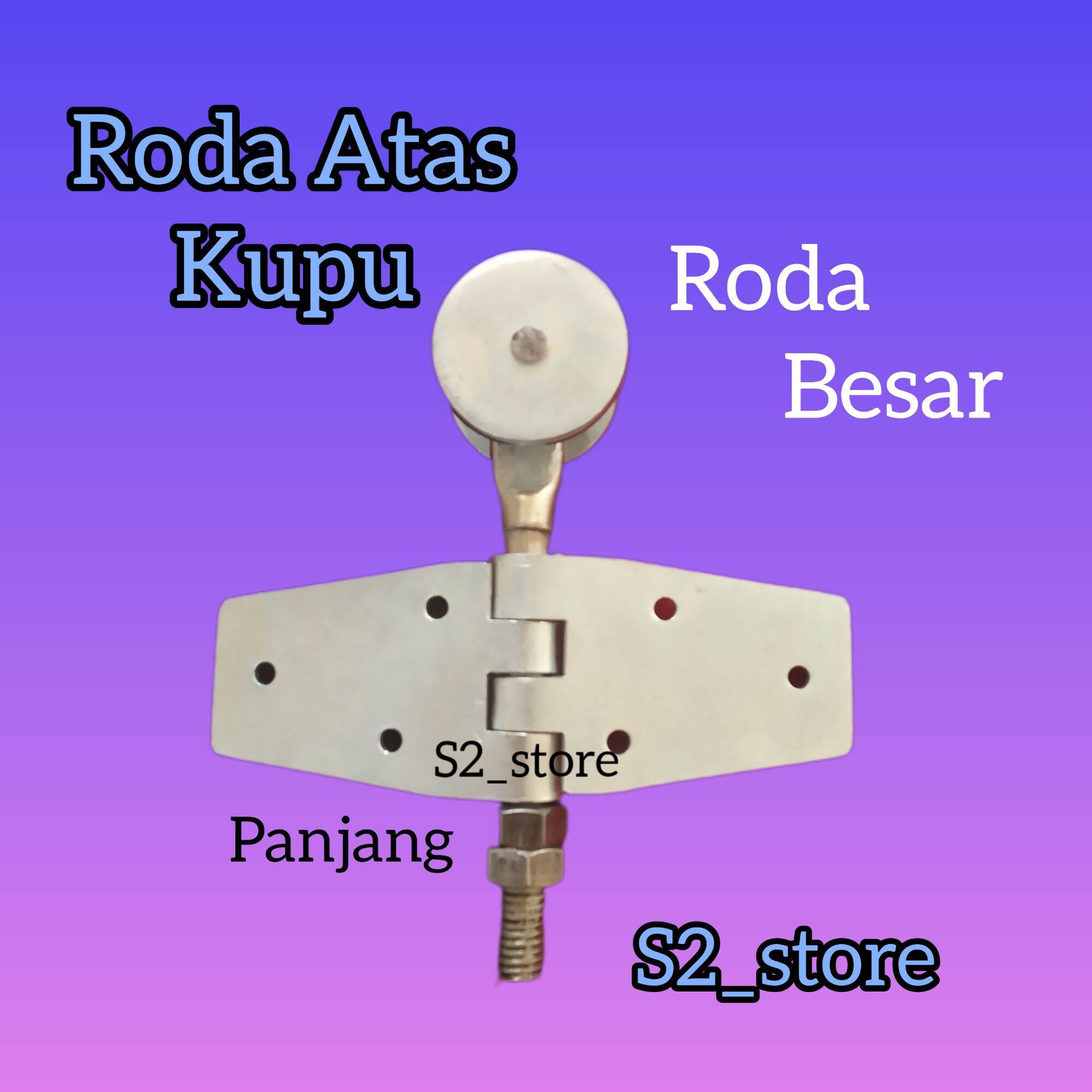 Roda Atas Kupu Pintu Lipat Sliding Geser Garasi Ornamen Aksesoris Pagar Besi Lazada Indonesia 1638