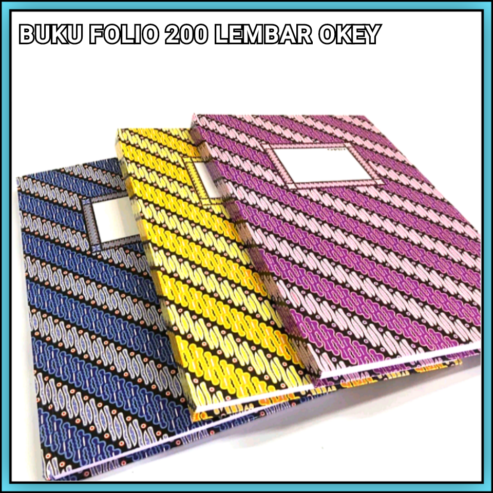Buku Folio Besar 200 Lembar / Buku Kas Folio / Buku Akuntansi | Lazada