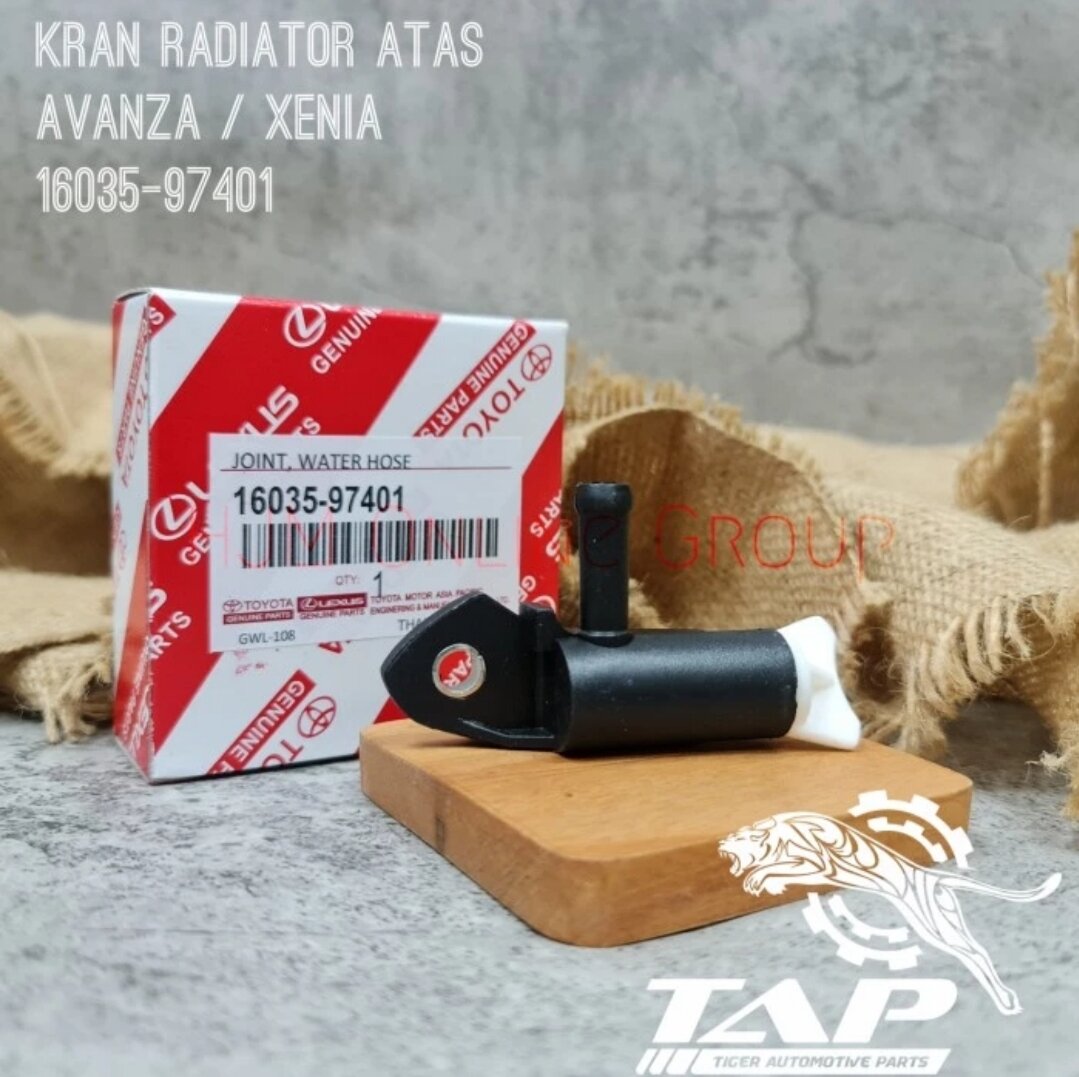 KRAN TUTUP RADIATOR ATAS AVANZA / XENIA / RUSH / TERIOS Harga 52,900 rupiah*Gratis Ongkir