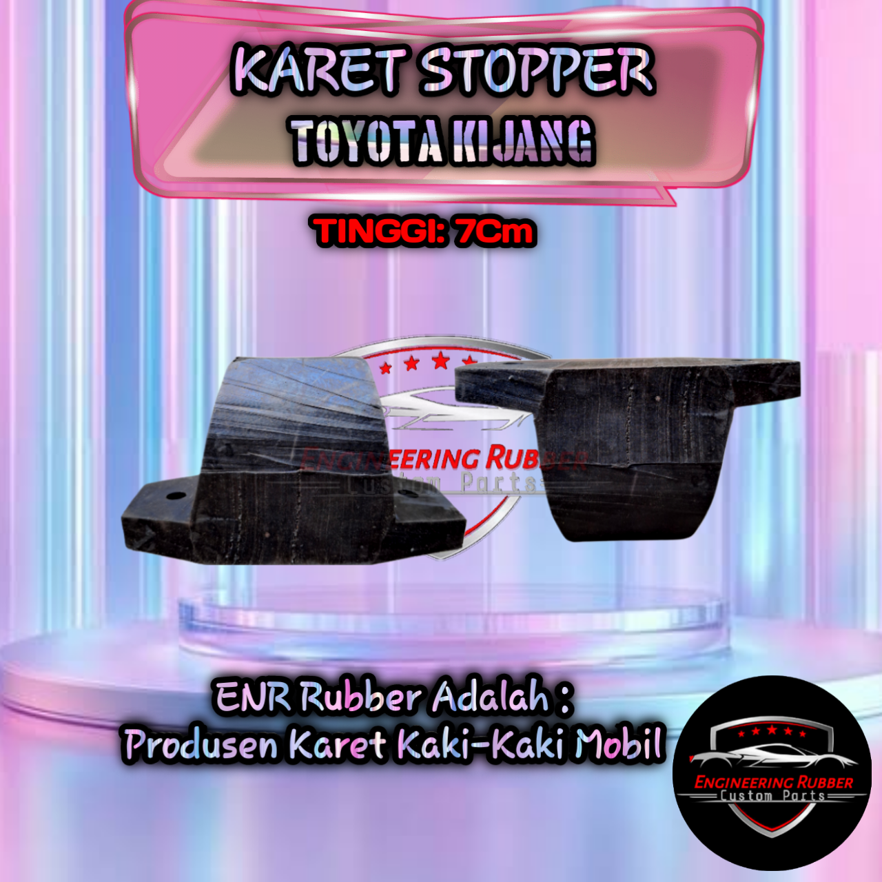 Karet Stopper Belakang Toyota Kijang Harga 1pcs Harga 22,000 rupiah*Gratis Ongkir