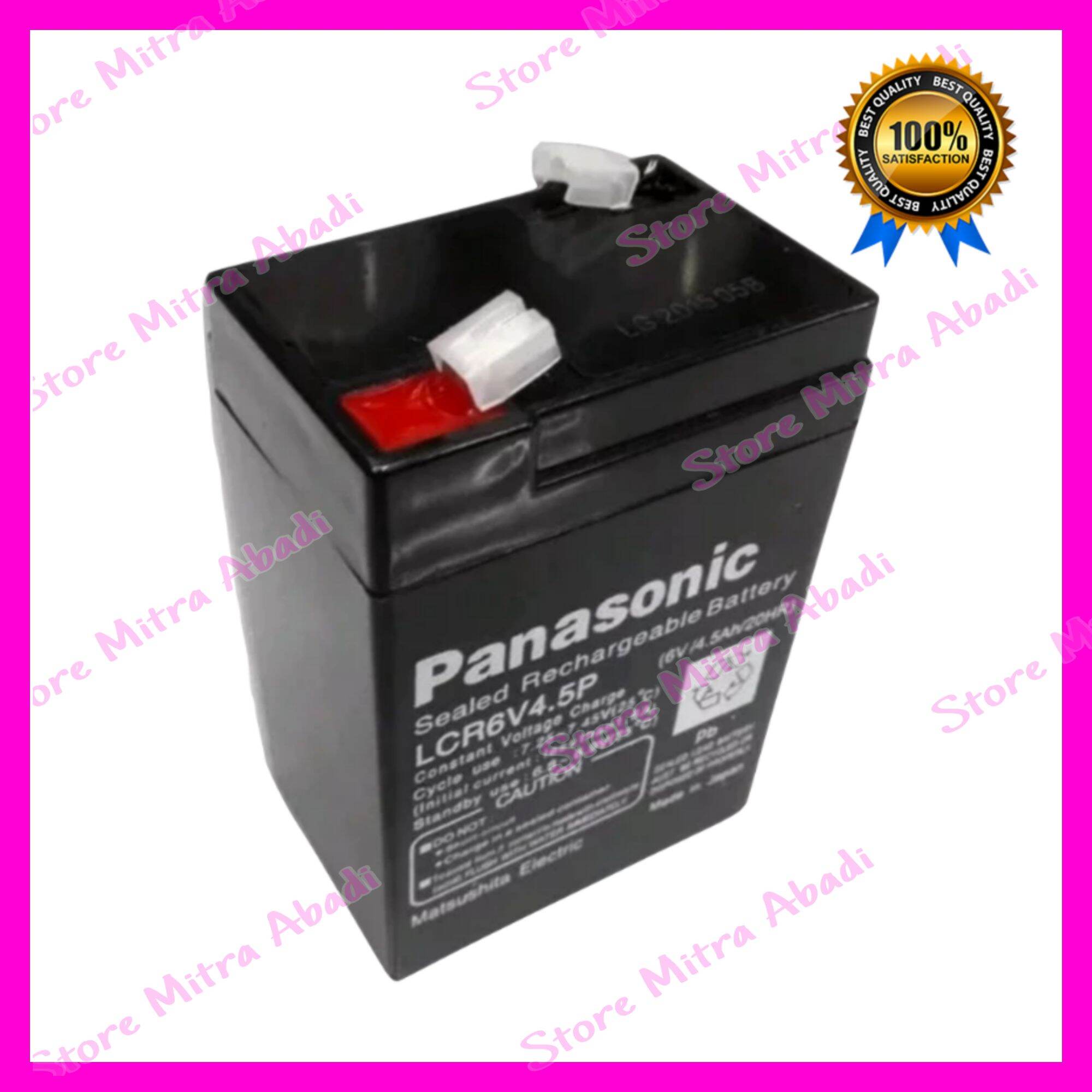 Baterai Aki 6 Volt / Aki 6 Volt 4.5ah / Baterai Emergency 6 Volt