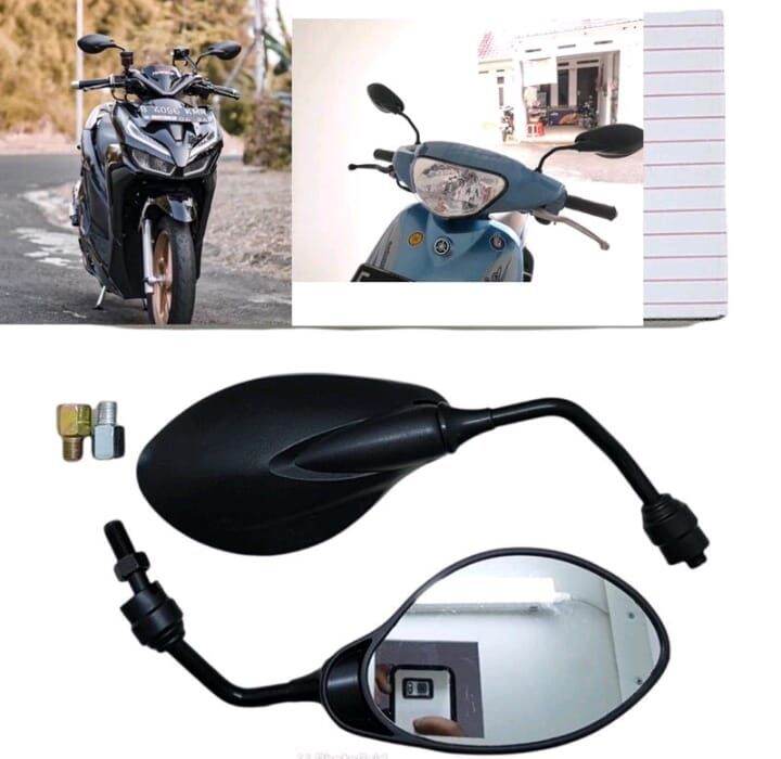 Spion Model Ducati Kaca Putih Yamaha Honda Vario Nmax