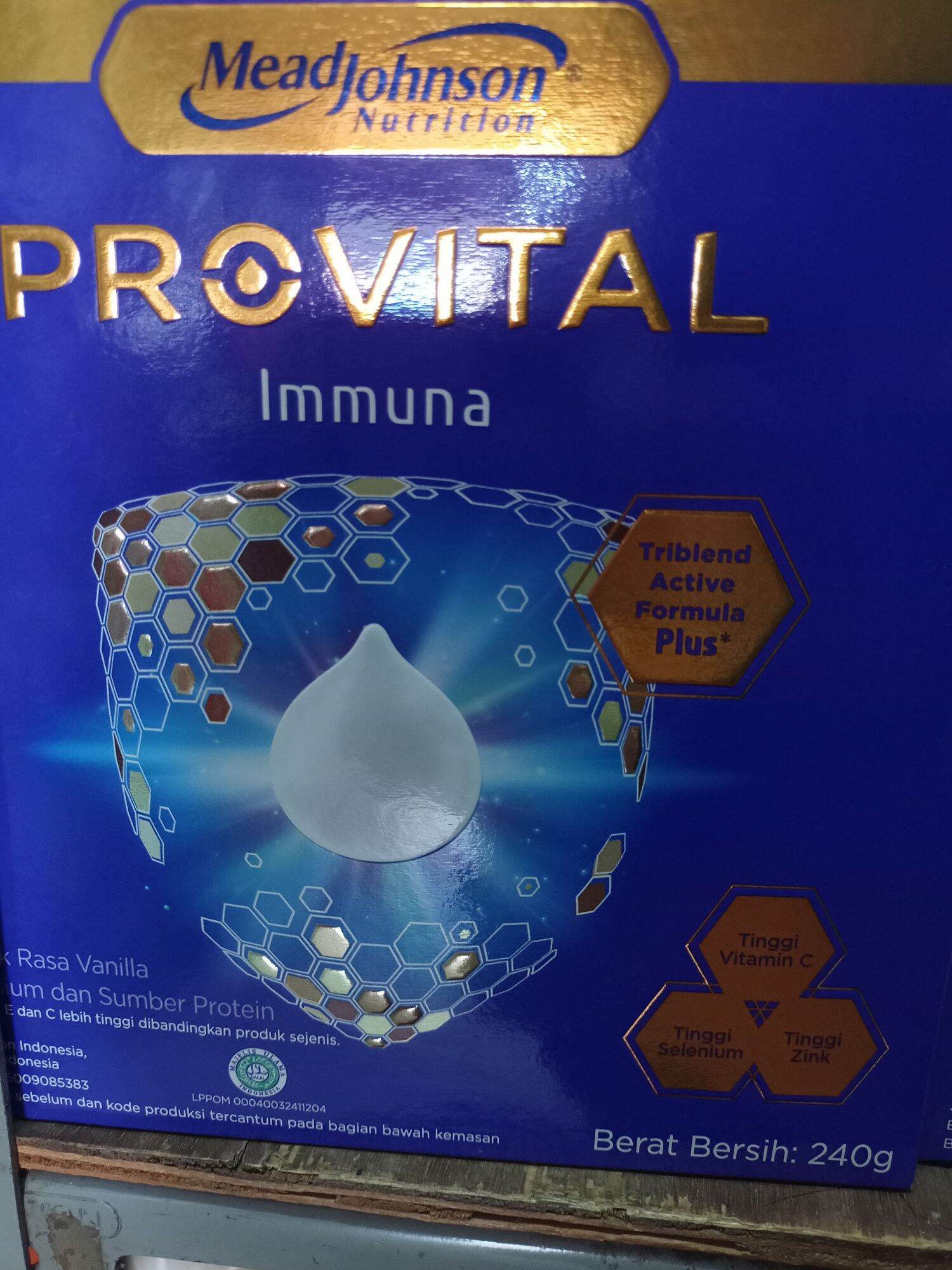SUSU PROVITAL IMMUNA 240 GR USIA 3050 TAHUN KE ATAS Lazada Indonesia