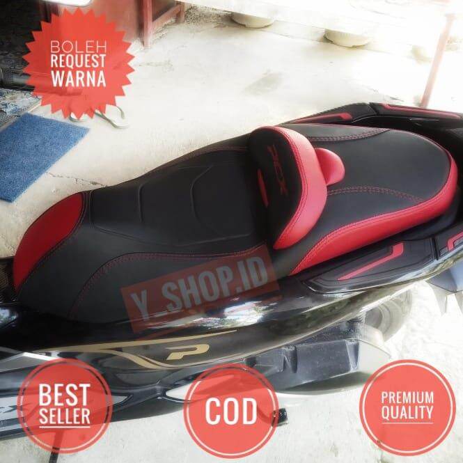 Sarung Kulit Jok Motor Pcx 150 160 Costum Model Eropa Press Anti Rembes