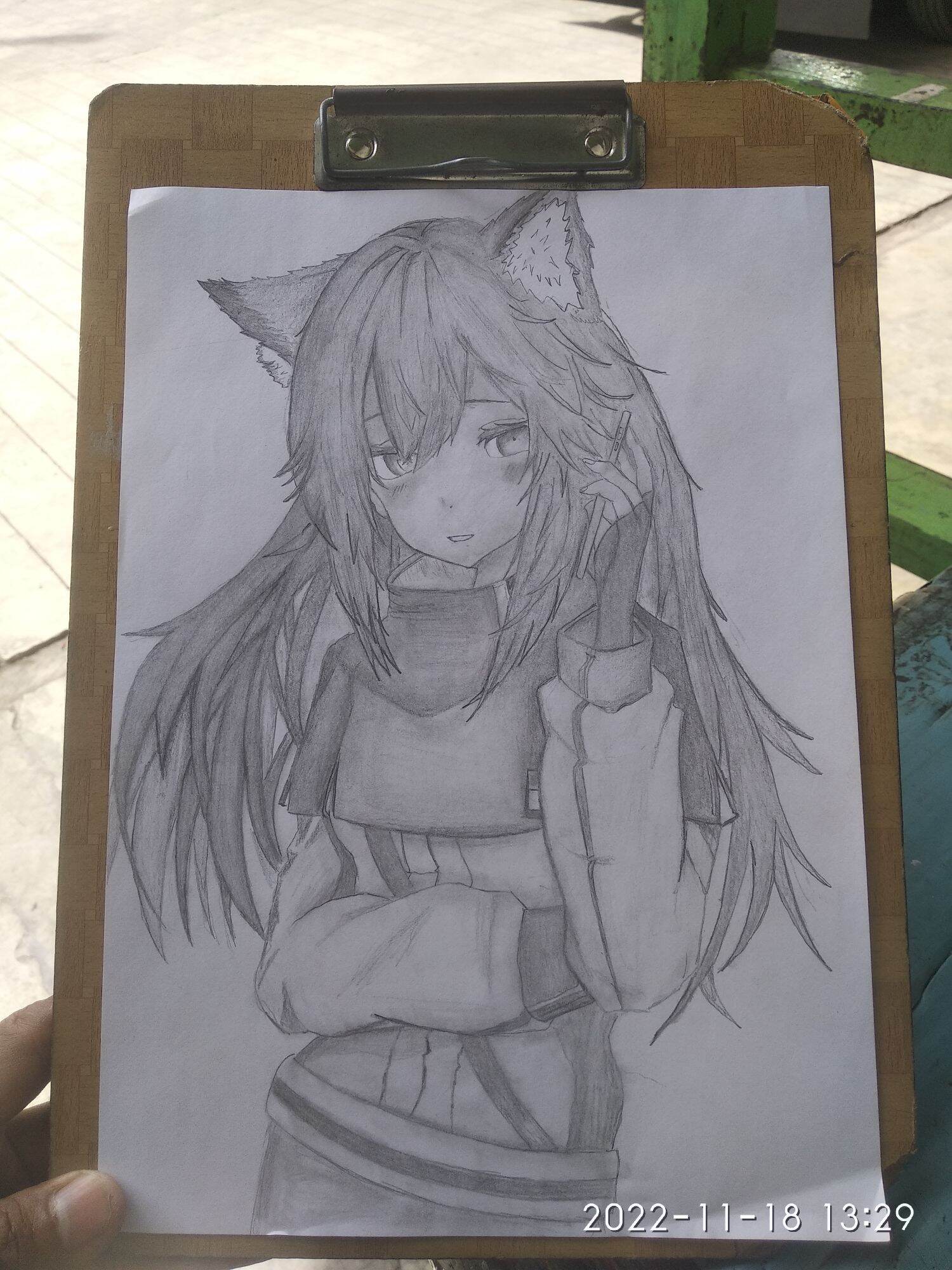 Jual Hasil Sketsa Pensil Anime | Lazada Indonesia