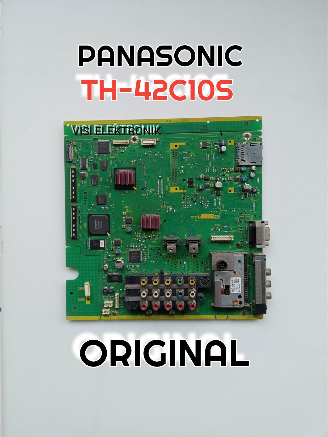 MAINBOARD TV PLASMA PANASONIC TH 42C10S Tv Plasma Hd 720P Garansi