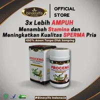 Obat Penyubur Pengental Sperma Pria Herbal Stamina Kuat Tahan Lama Promil Kesuburan Suami Istri Encer Binasyifa Proceng Original Bpom