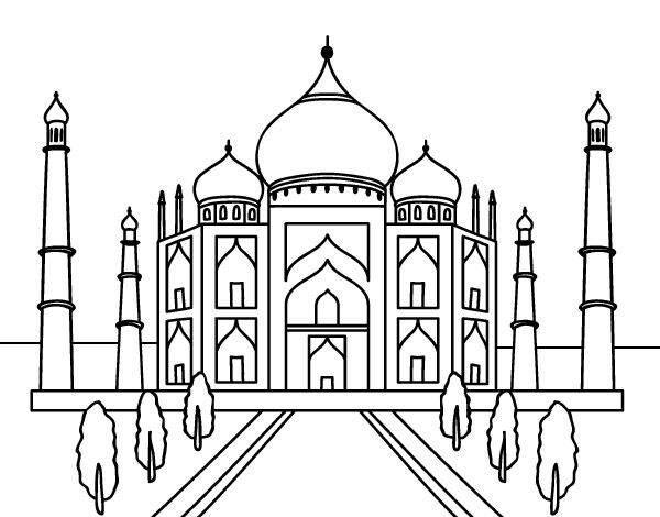 ISI 4] Gambar Mewarnai Masjid | Coloring mosque | Gambar Mewarnai Anak  Murah [BOLEH RANDOM] | Lazada Indonesia