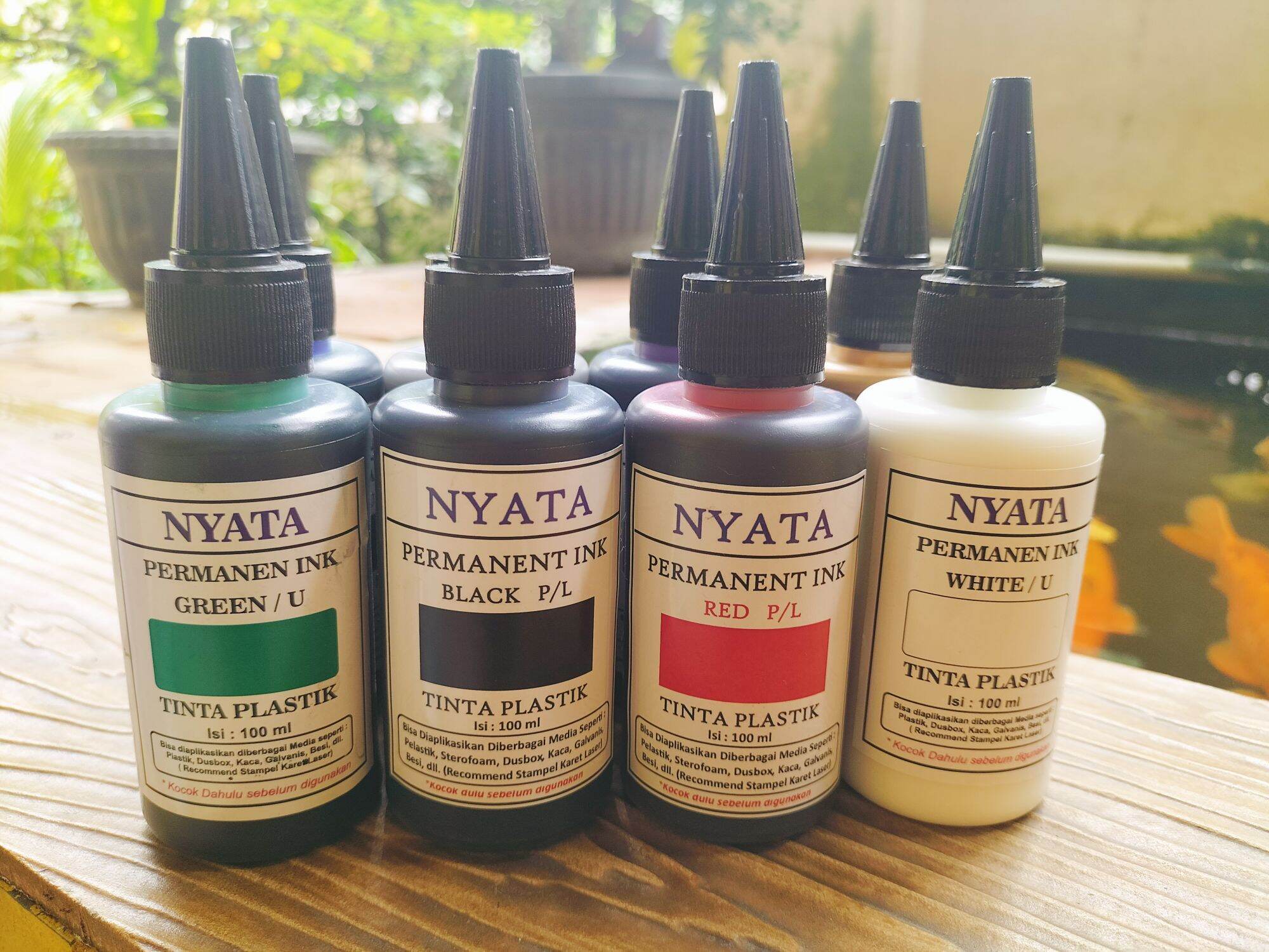 Tinta Stempel Plastik Permanent Ml All Varian Lazada Indonesia