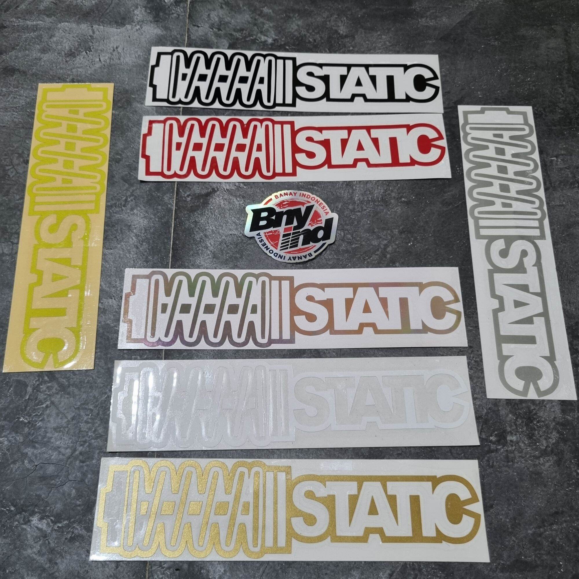 Sticker Stiker Static Jdm Cutting Lazada Indonesia