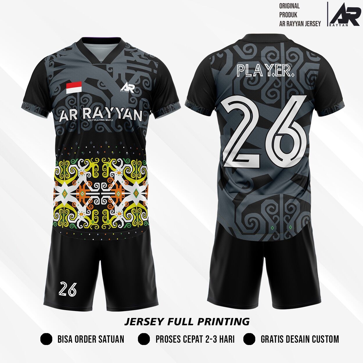 Desain Jersey Baju Bola Jersey Bola Corak Batik Jual Jersey Bola