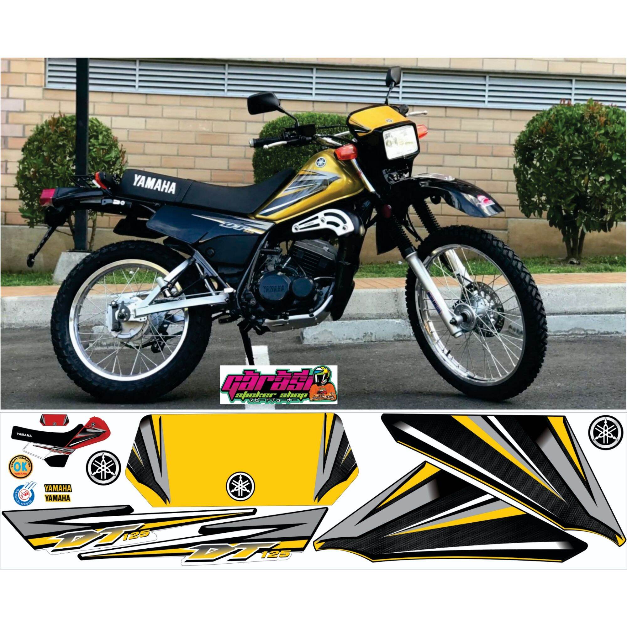 Striping Yamaha Dt 125 175 Colombia Lazada Indonesia