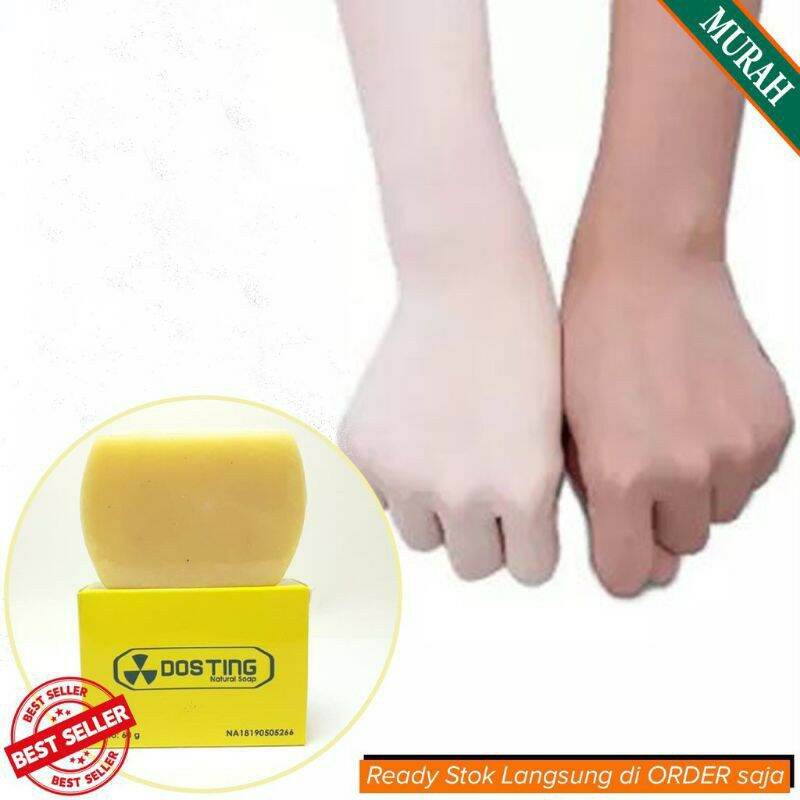 SABUN PEMUTIH KULIT PERMANEN PRIA & WANITA Sabun Dosis Tinggi