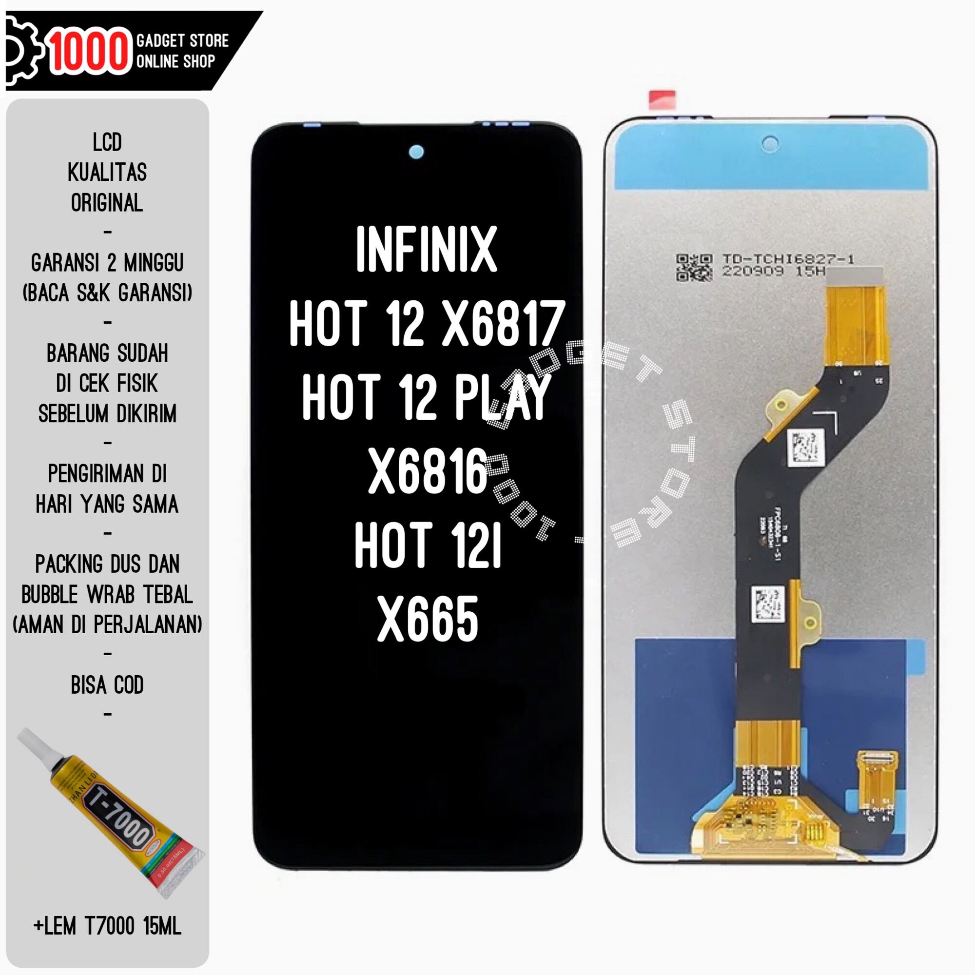 lcd infinix x6816