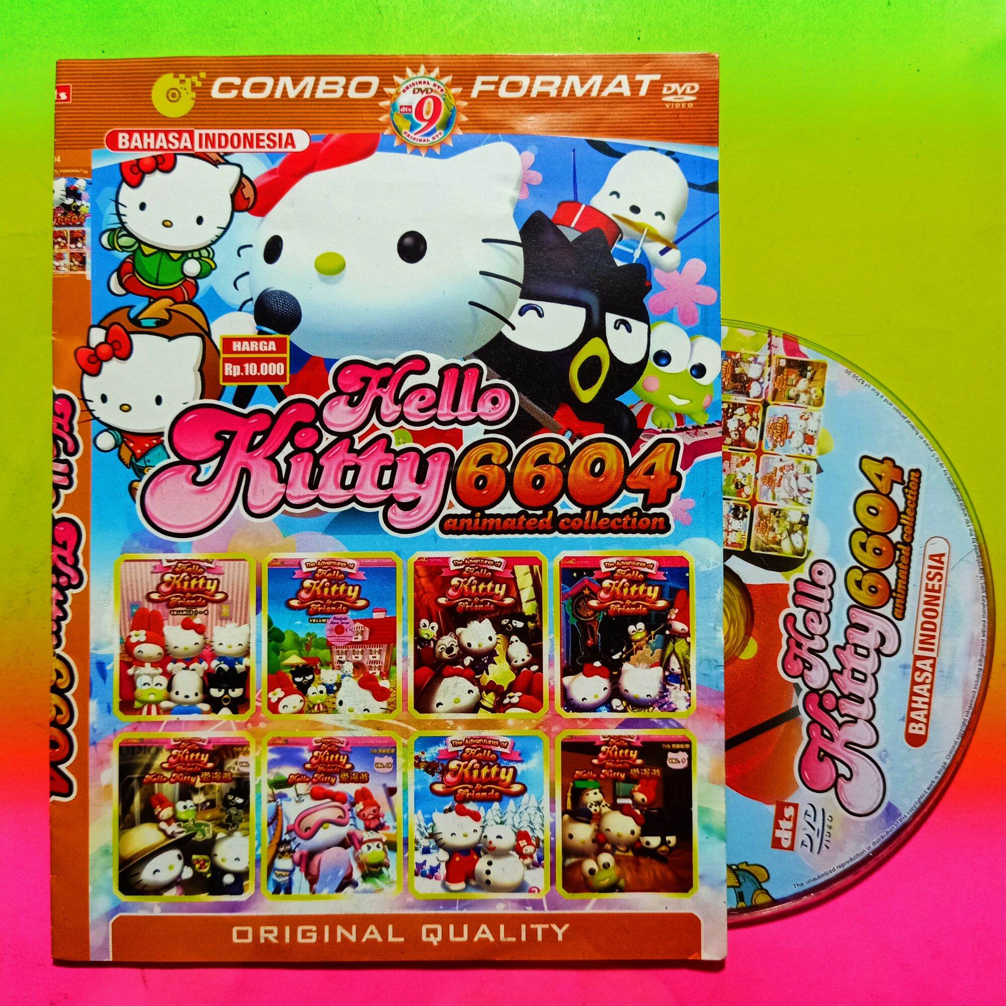Kaset DVD Film Kartun Anak Koleksi HELLO KITTY Volume 6604 Terbaru