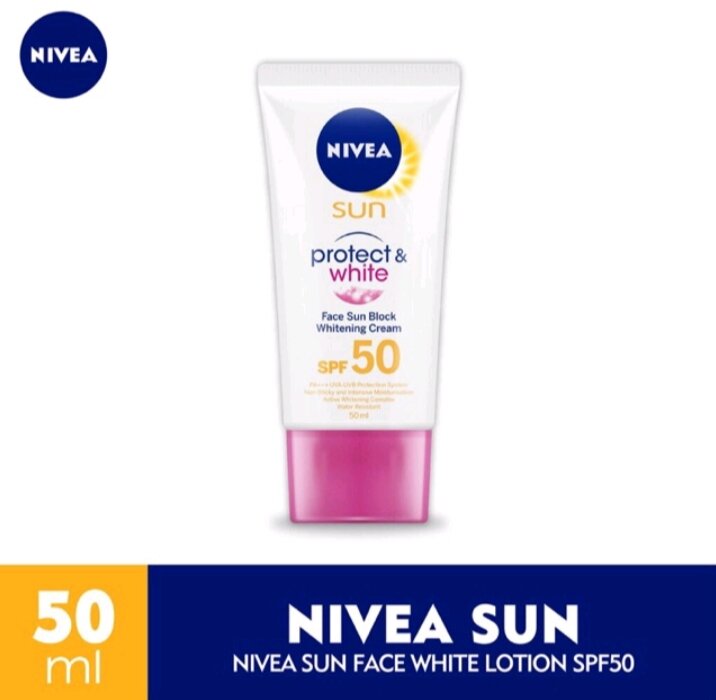 Nivea Sun Protect & White Sun Block Whitening Cream SPF 50 50ml