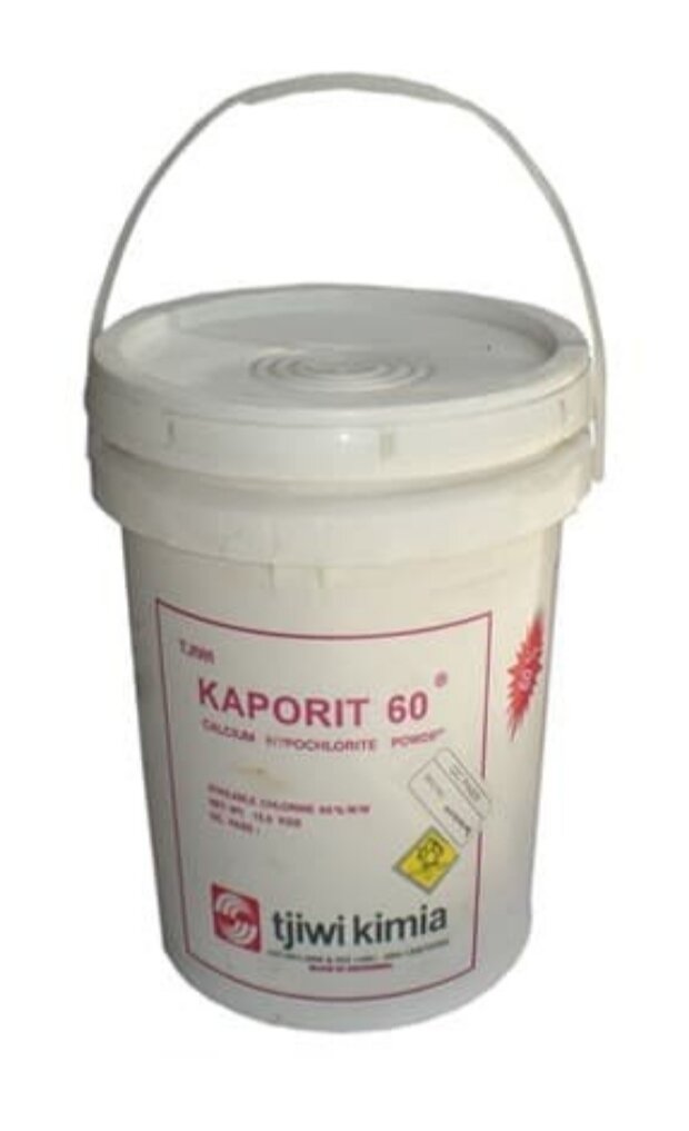 Ember Kaporit Kosong Isi 20liter Bekas Kaporit Lazada Indonesia 8802