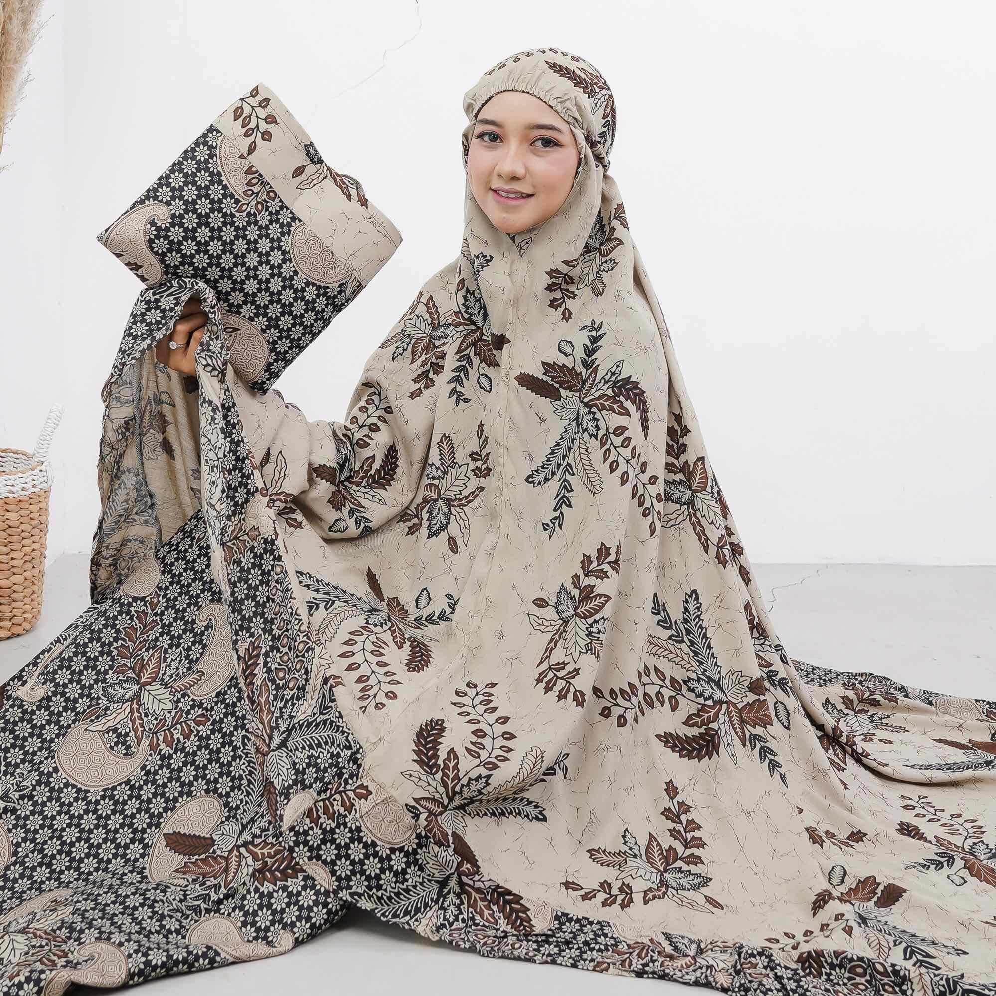 Mukena BATIK JANUR Premium Rayon Bali Dewasa