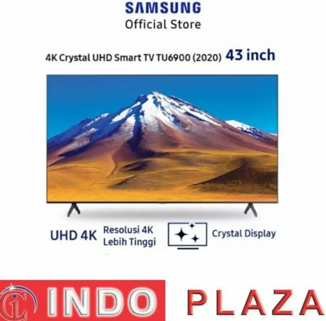 TV SAMSUNG 43 SMART 4K CRYSTAL UHD 43TU6900