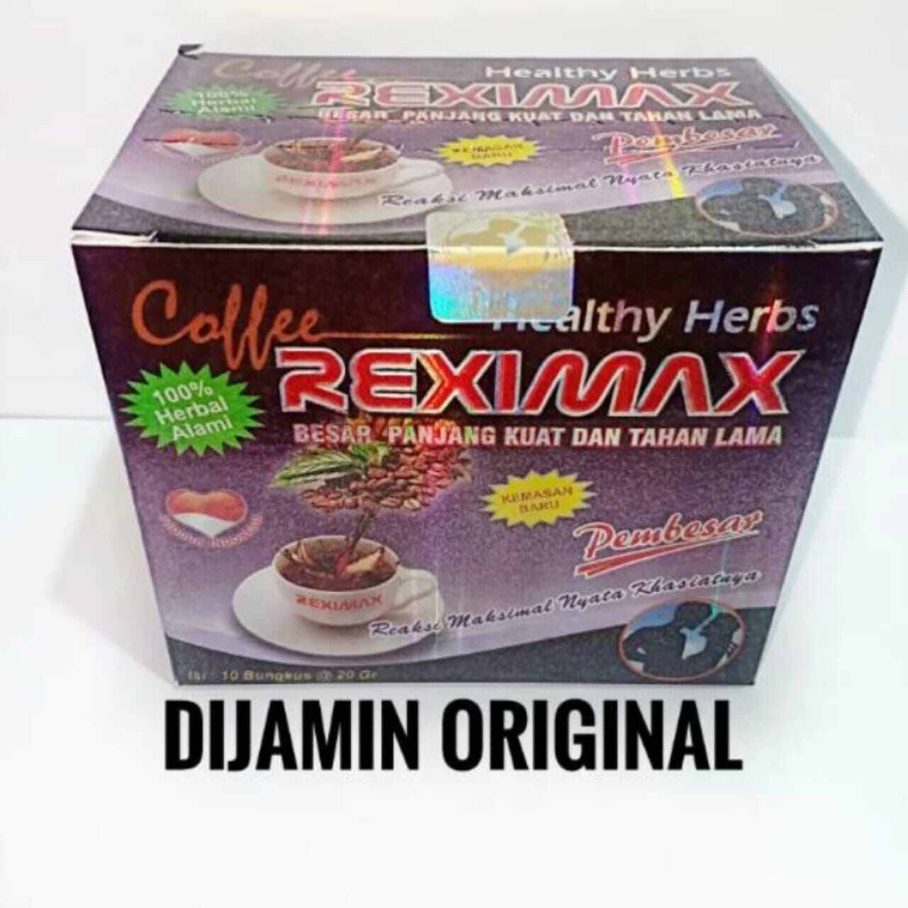 Reximex black coffee 1 box contents 10 sachet