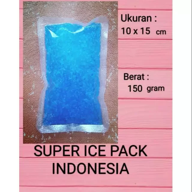 ice gel ice pack 10 × 15 cm blue 150 gram