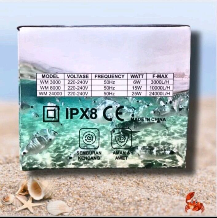 Mesin Pembuat Arus Ombak Air Aquarium KANDILA WAVE MAKER WM 3000