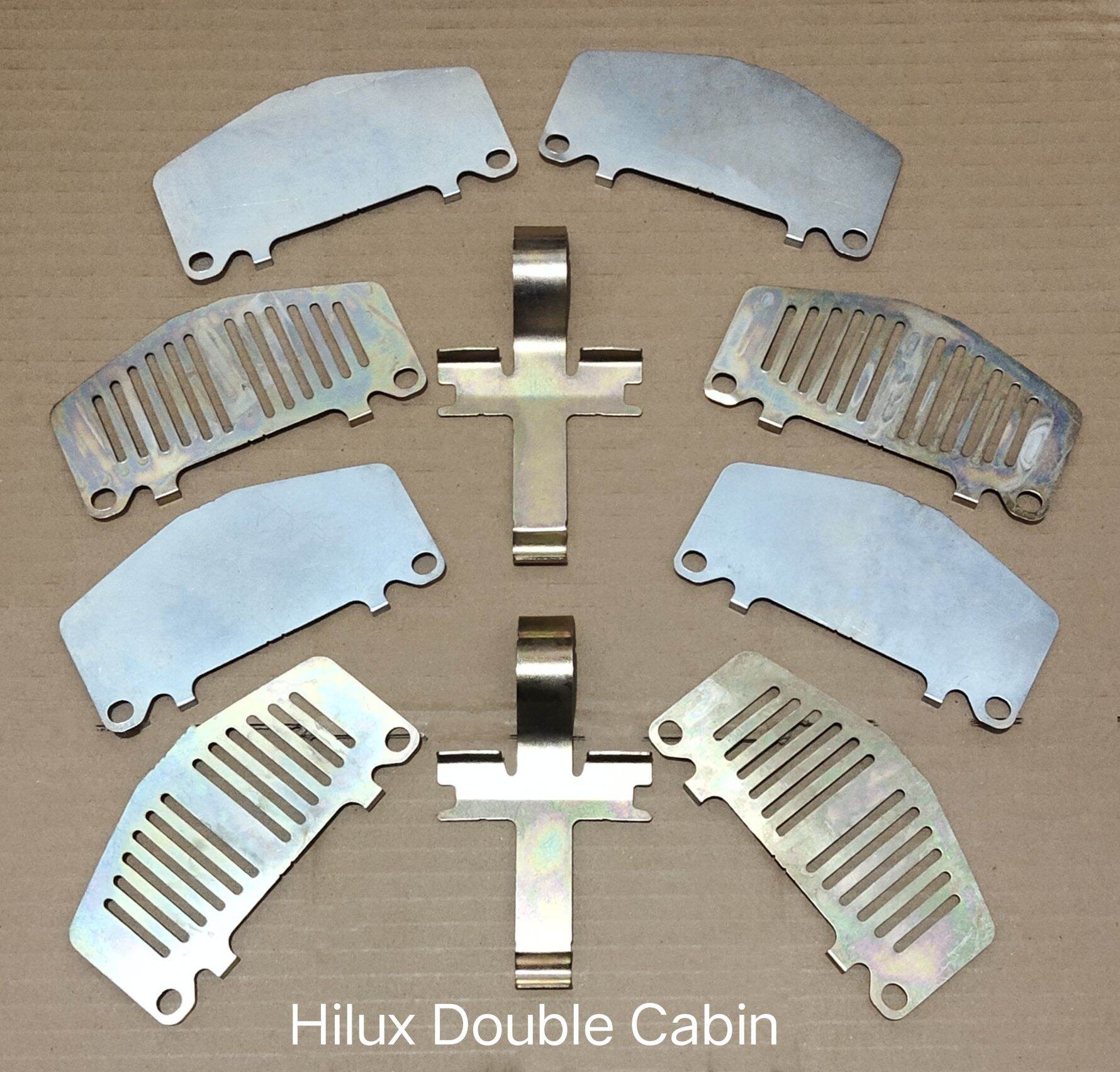 1set Klip Plat - Plate Disc Break Pad Toyota Hilux Double Cabin / Fortuner Harga 70,000 rupiah*Gratis Ongkir
