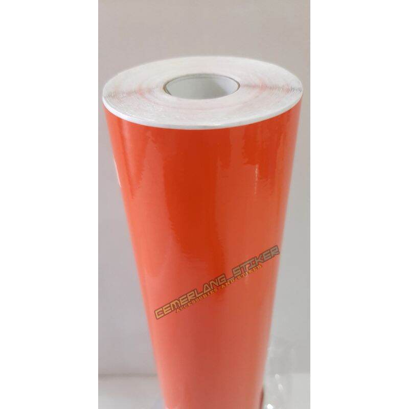 Skotlet stiker Profix Oren Glossy L45cm x P 1 Meter Harga 25,000 rupiah*Gratis Ongkir