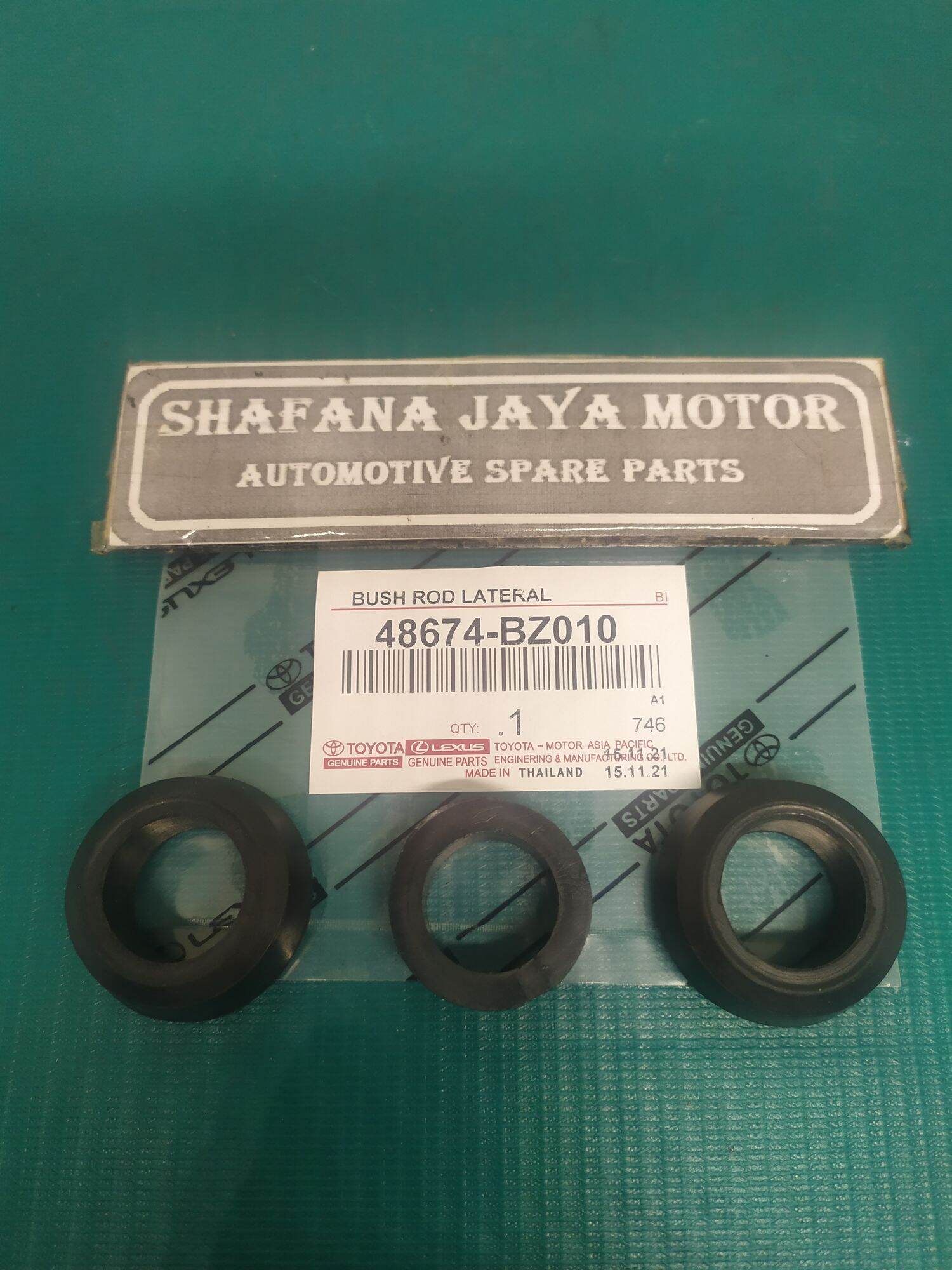 BUSHING ROD LATERAL KARET STABIL BELAKANG AVANZA XENIA ORIGINAL