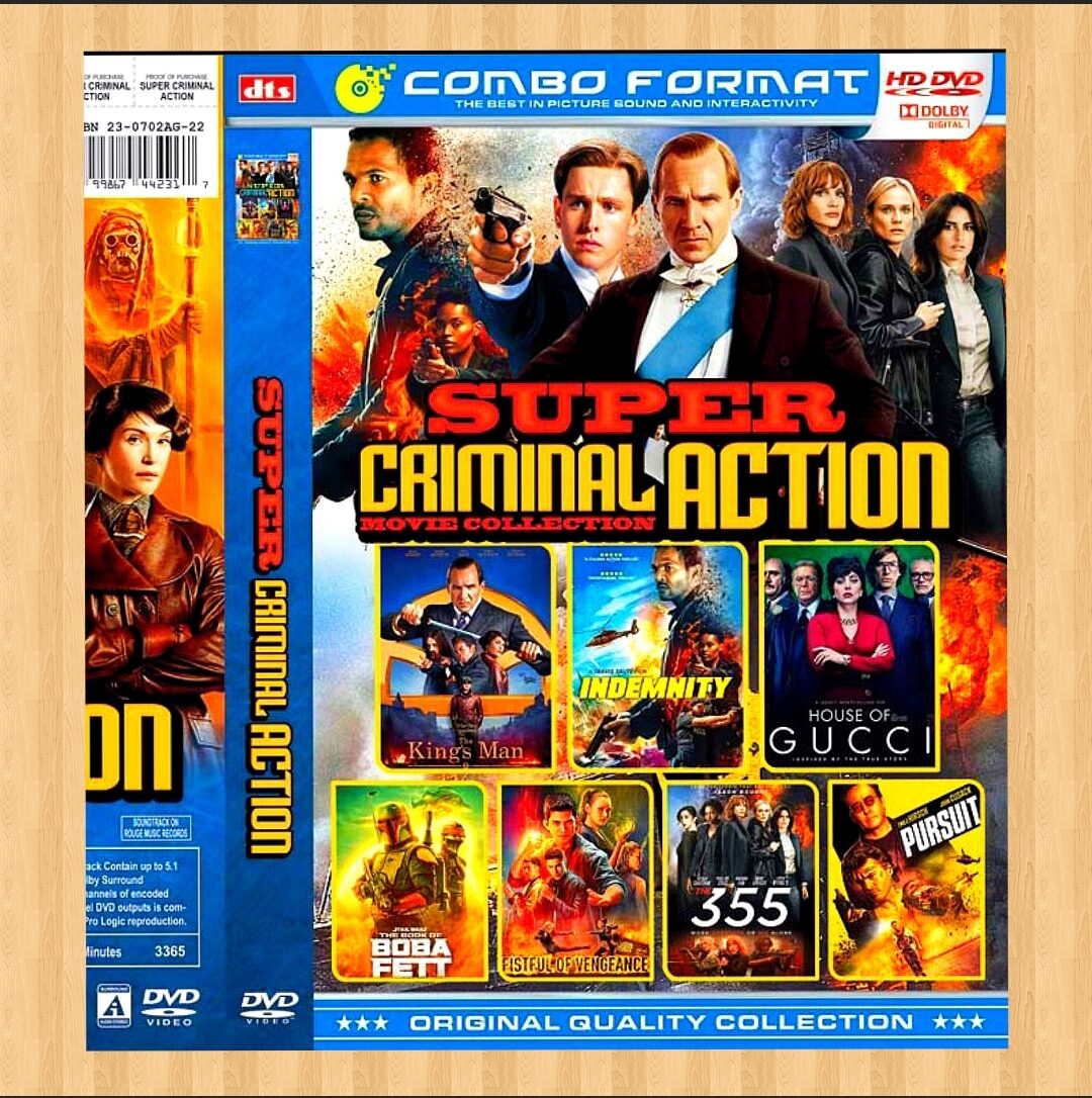 Kaset Dvd Koleksi 8 Judul Film Action Barat Terbaru - Kaset Dvd Film ...