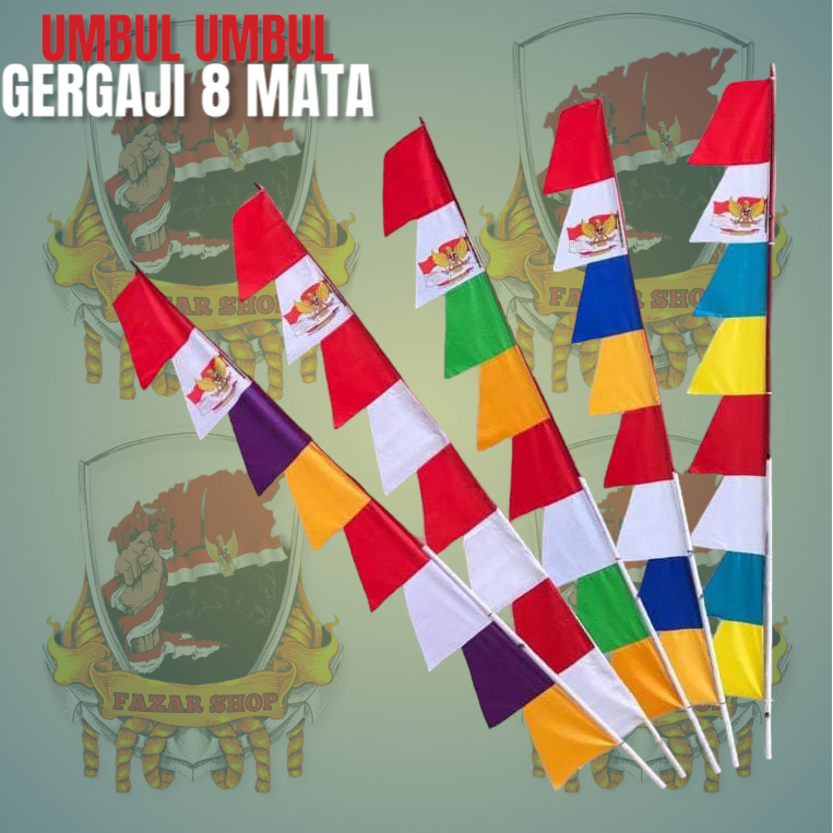 Umbul Umbul Garuda 1Kodi Contains 20 Pieces