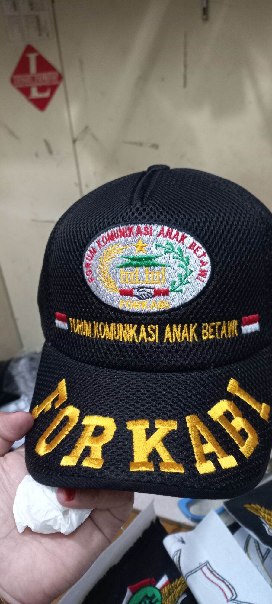 Topi Jaring Forkabi Logo Putih | Lazada Indonesia