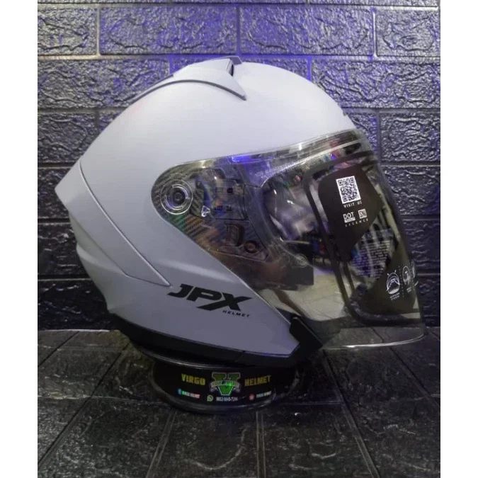 HELM JPX NOVA X V2 SOLID DOUBLE VISOR ORIGINAL Harga 716,000 rupiah*Gratis Ongkir
