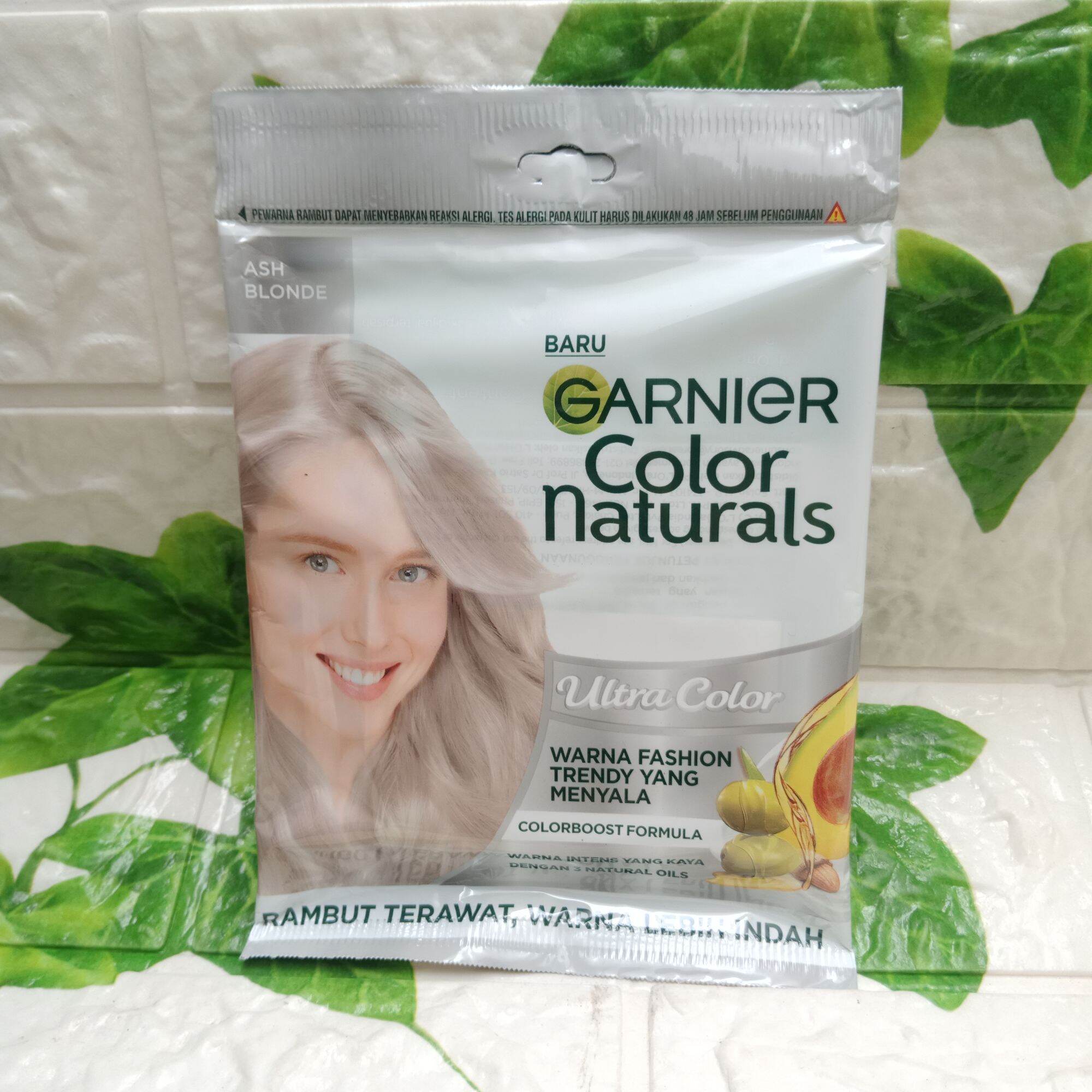 Garnier Color Naturals Ash Blonde Cat Rambut Abu Grey Sachet 30 30 Ml Lazada Indonesia 