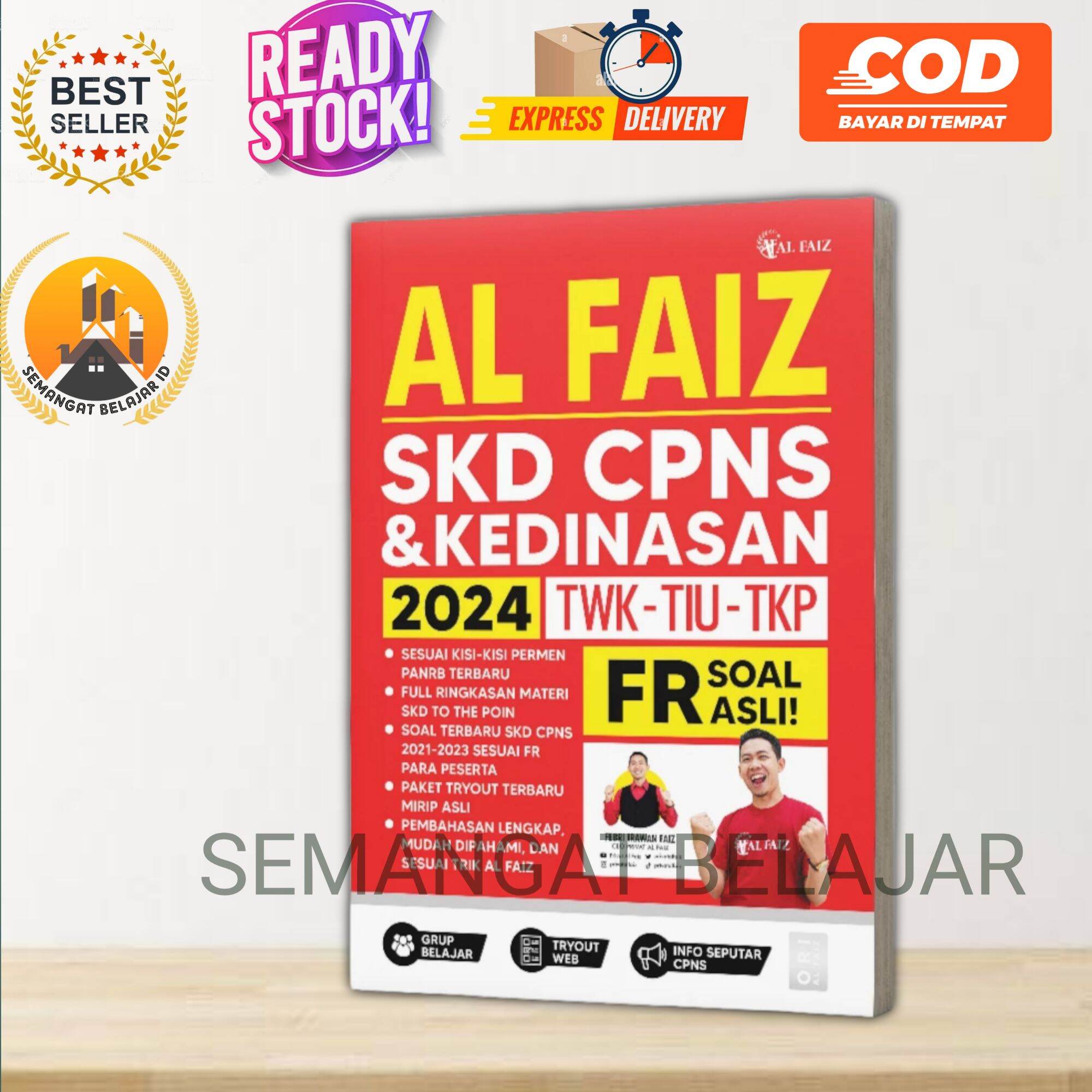 Buku CPNS 2024 Privat Al Faiz Sukses SKD CPNS 2024 AL Faiz CMedia